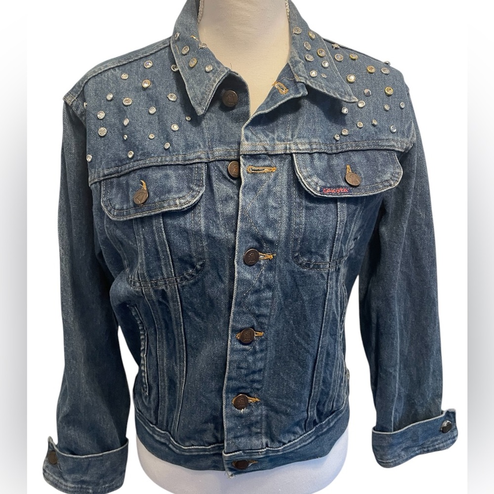Dakota stone embellished jean jacket